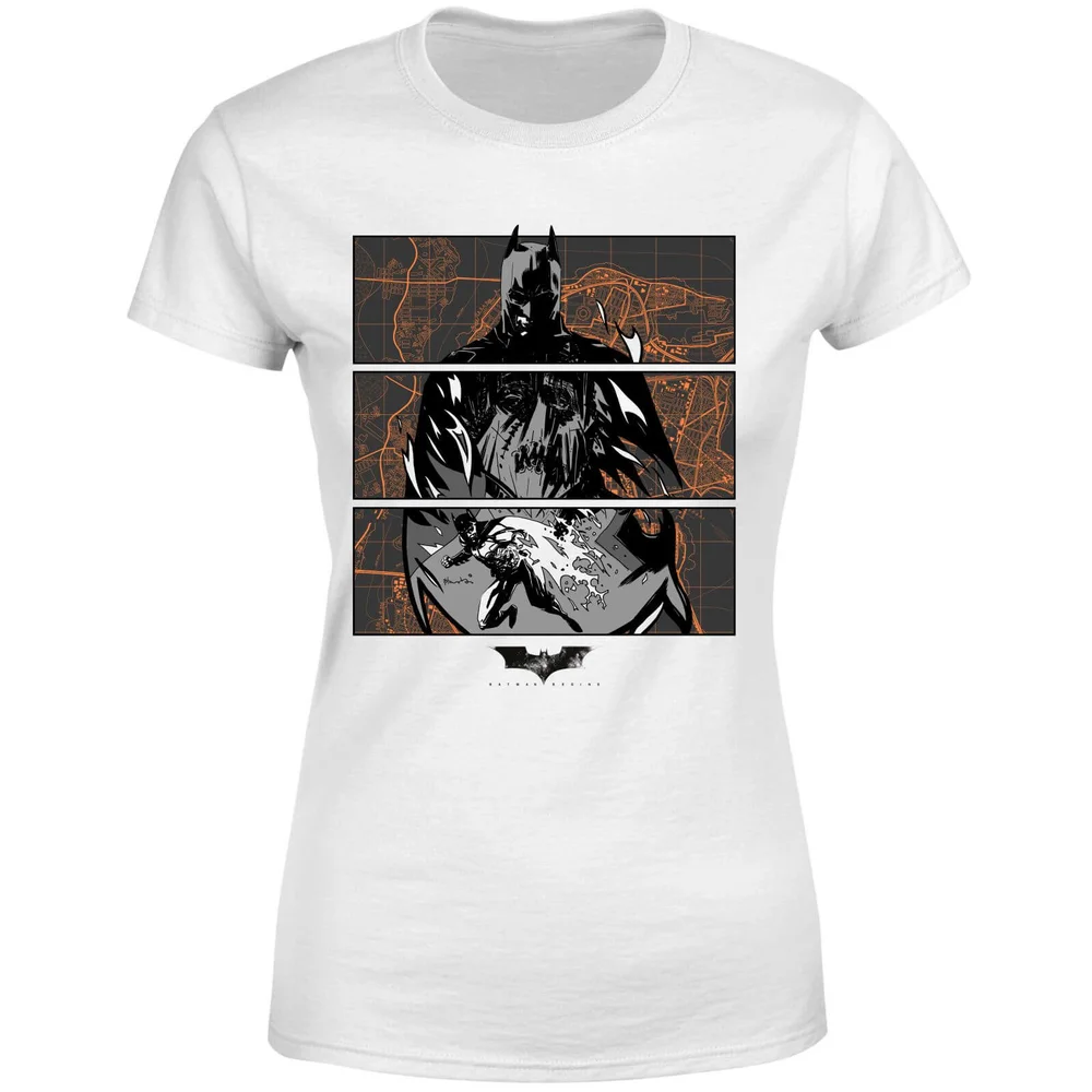 Batman Begins Gotham City Defender Dames T-Shirt - Wit - XS Afbeelding 1