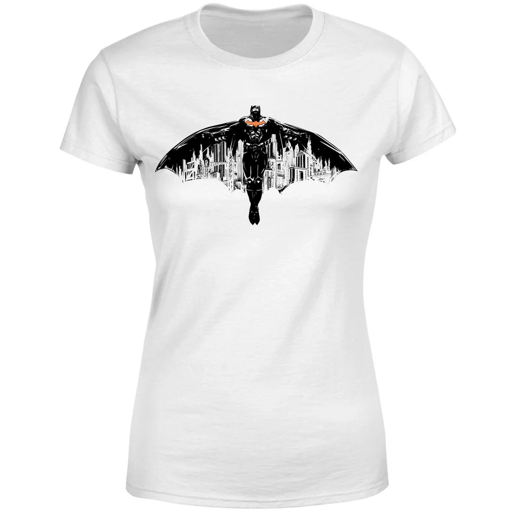 Batman Begins The City Belongs To Me Dames T-Shirt - Wit - XS Afbeelding 1