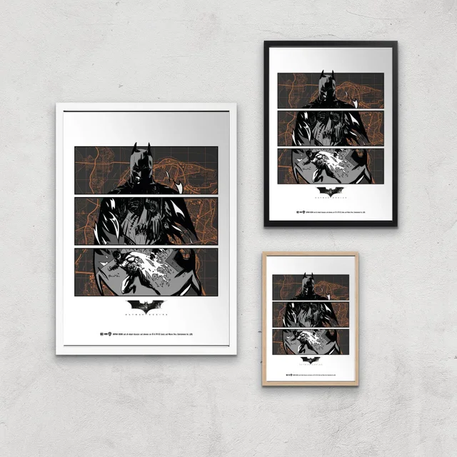 Batman Begins Poster Giclee Art Print