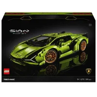 LEGO 42115 Technic Lamborghini Sián FKP 37, Geavanceerde Raceauto Bouwset, Exclusief Verzamel en Displaymodel voor Volwassenen