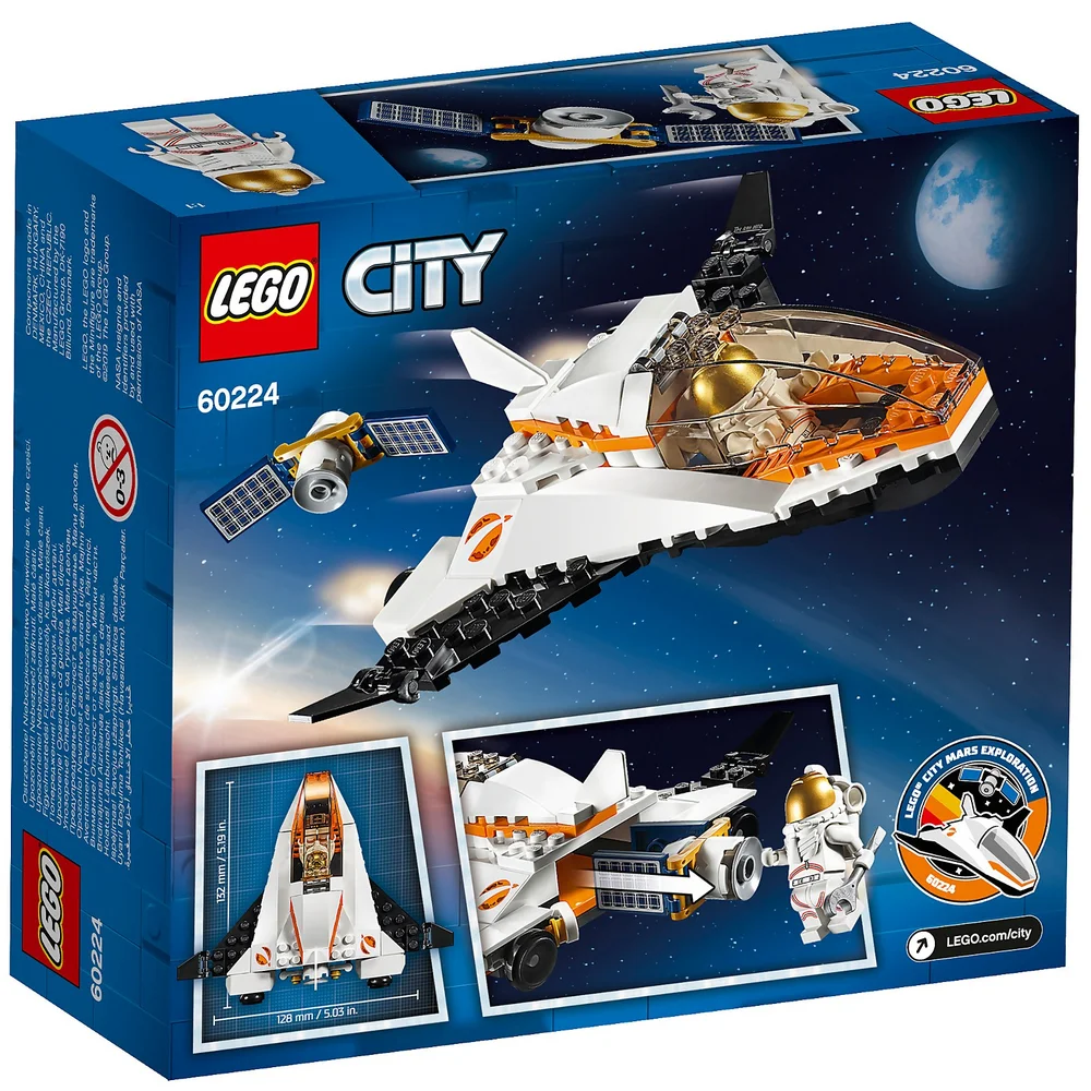 LEGO City: Satellite Service Mission Space Toy (60224) Afbeelding 1