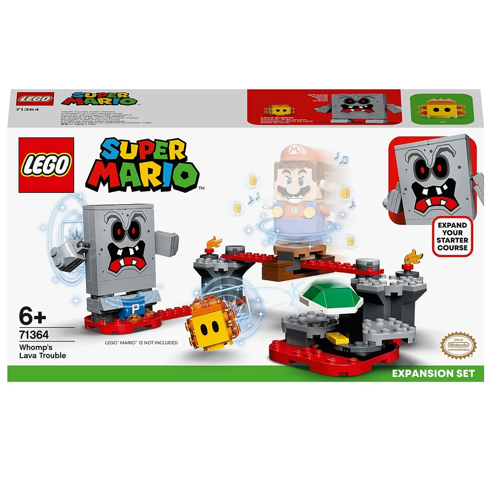 LEGO Super Mario Whomp's Lava Trouble Uitbreidingsset (71364) Afbeelding 1