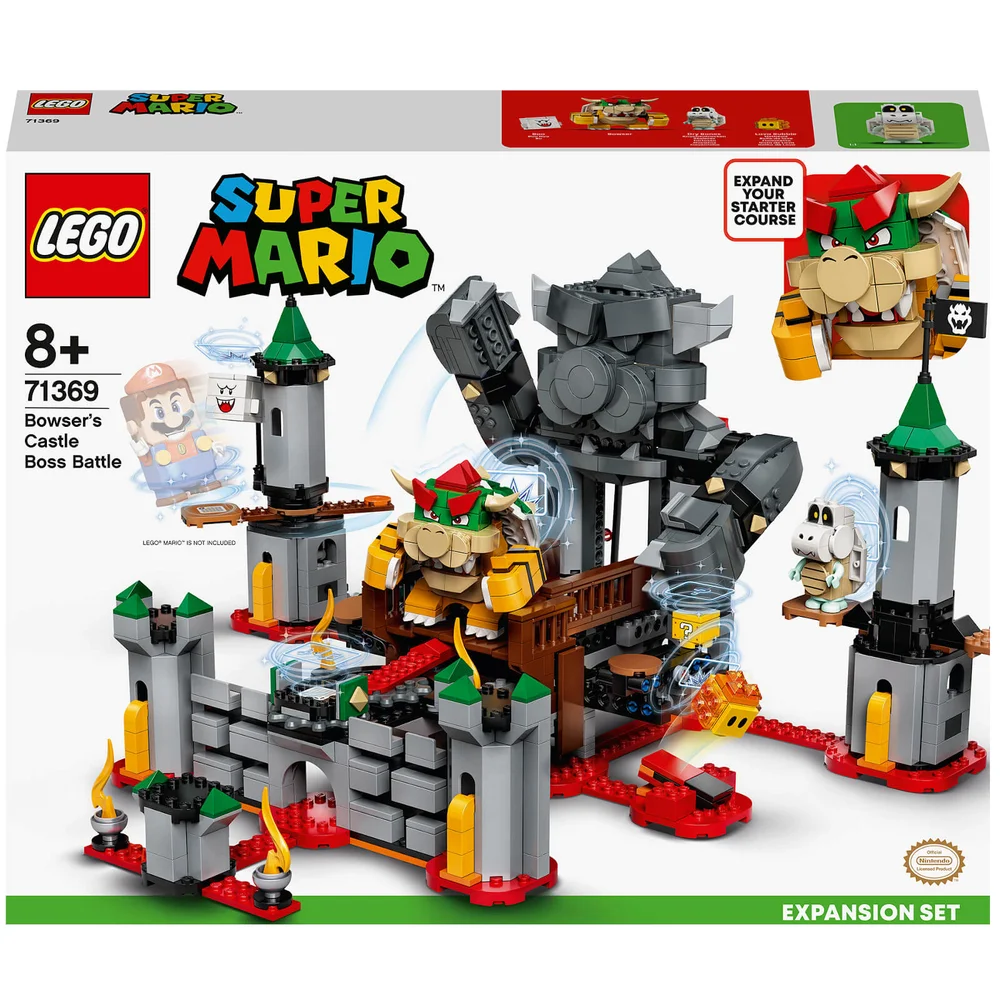 LEGO Super Mario Bowser's Kasteel Strijd Uitbreidingsset (71369) Afbeelding 1