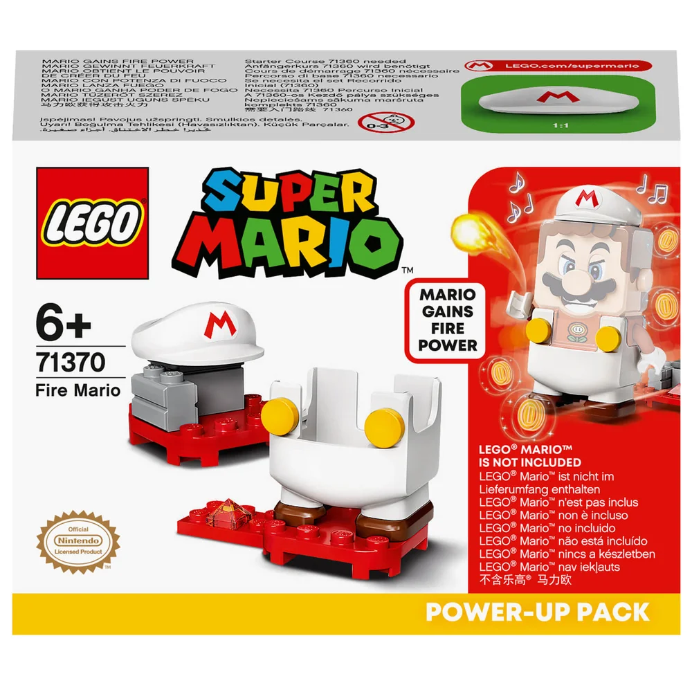 LEGO Super Mario Vuur Power-Up Pack Uitbreidingsset (71370) Afbeelding 1