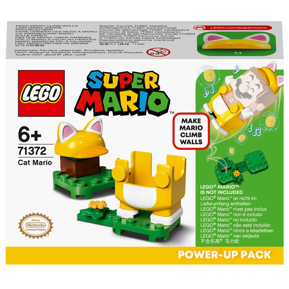 LEGO Super Mario Kat Power-Up Pack Uitbreidingsset (71372) Afbeelding 1