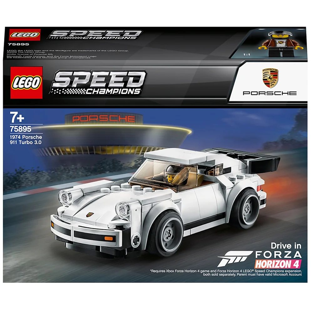 LEGO Snelheid Kampioenen: 1974 Porsche 911 Turbo 3.0 speelgoed (75895) Afbeelding 1
