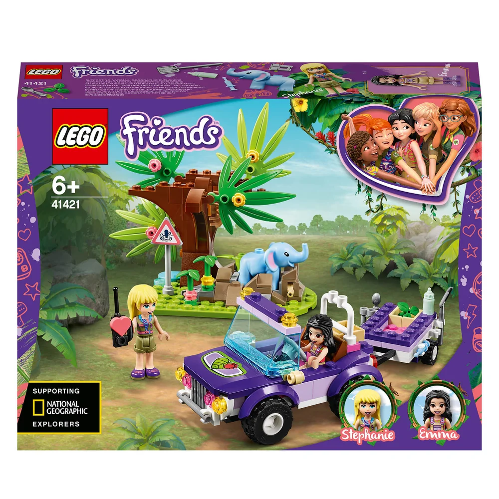 LEGO Vrienden: Baby Olifant Jungle Reddingsdieren Set (41421) Afbeelding 1