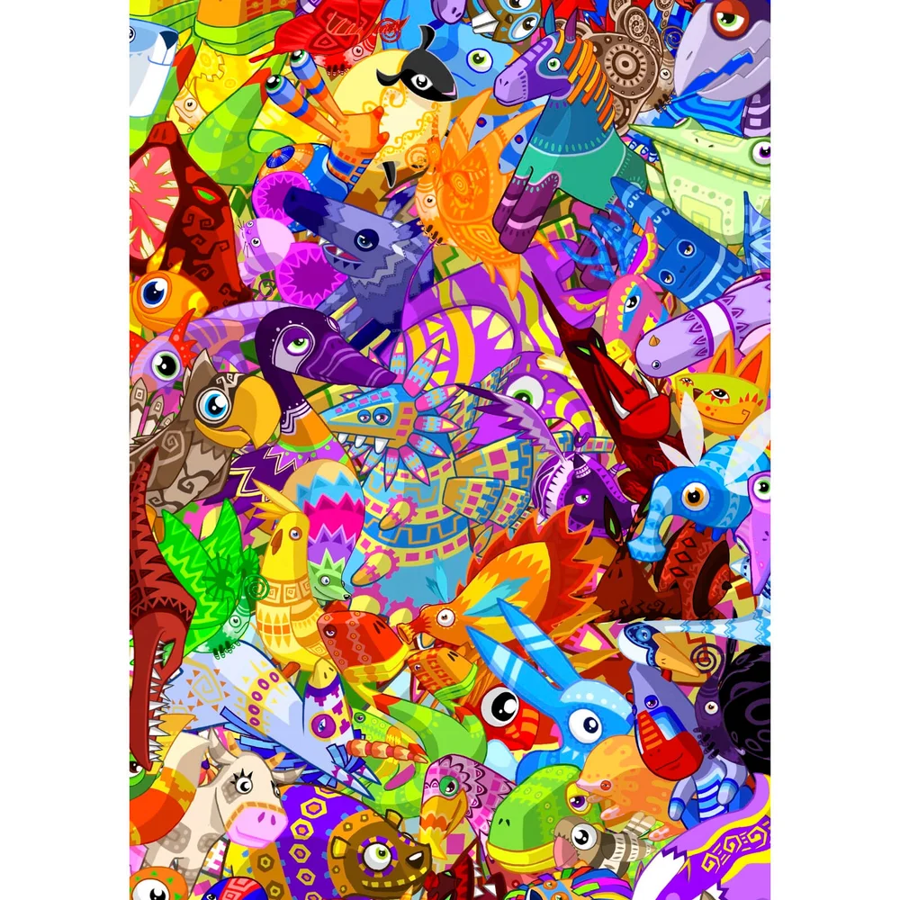 Viva Pinata Limited Edition Art Print Afbeelding 1