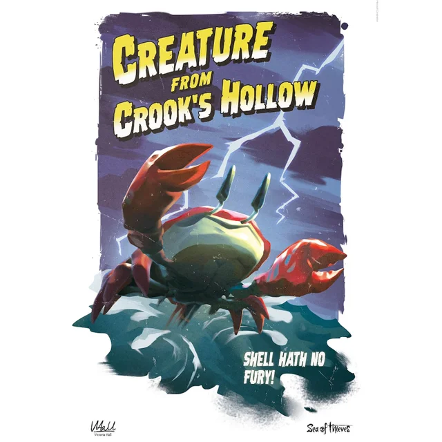 Sea of Thieves Limited Edition Kunstdruk - Crooks Hollow