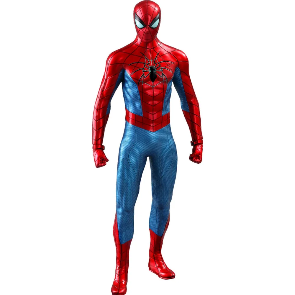 Hot Toys Marvel's Spider-Man Video Game Masterpiece Actiefiguur 1/6 Spider-Man (Spider Armor MK IV Suit) 30 cm Afbeelding 1