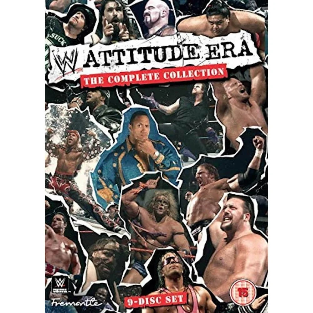 WWE: Attitude Era - The Complete Collection (Vols 1-3) Afbeelding 1