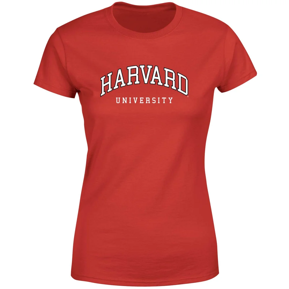 Harvard Red Tee Women's T-Shirt - Red - M Afbeelding 1