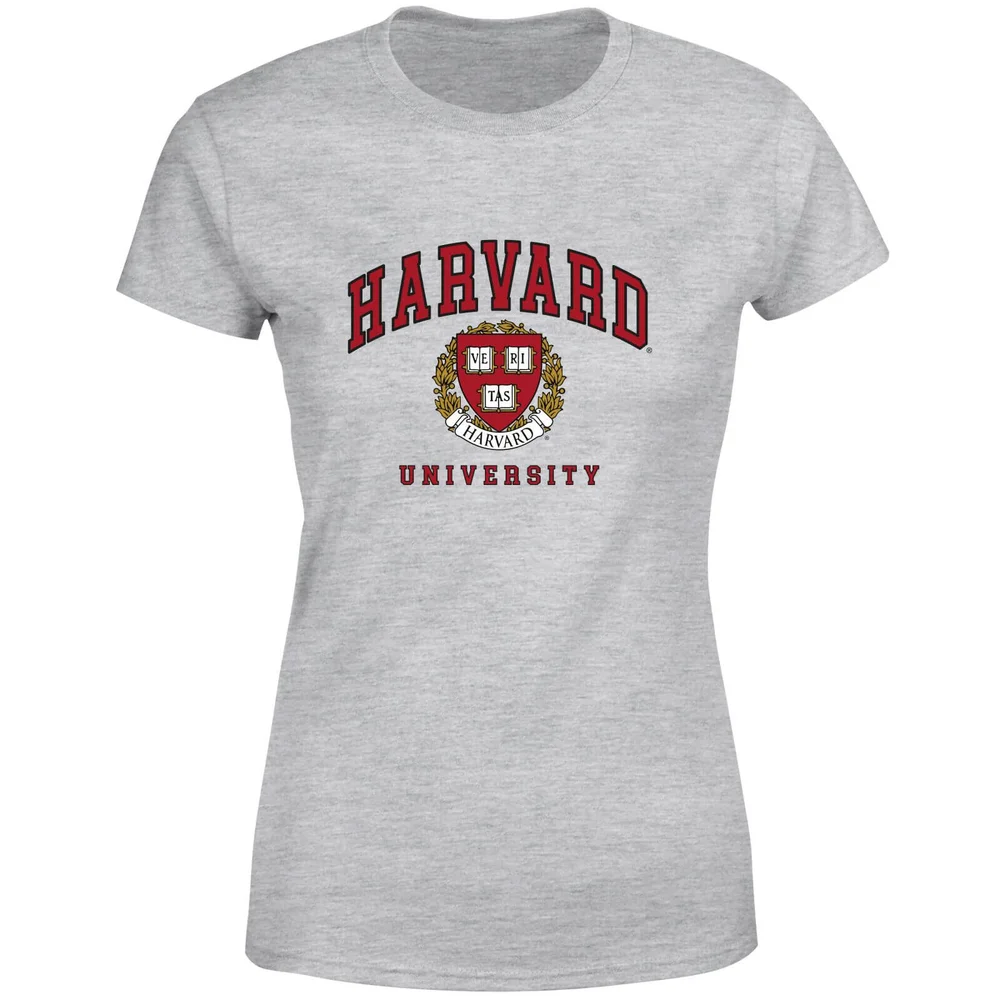 Harvard Gray Tee Women's T-Shirt - Grey - XS Afbeelding 1