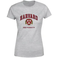 Harvard Gray Tee Women's T-Shirt - Grey - undefined undefined