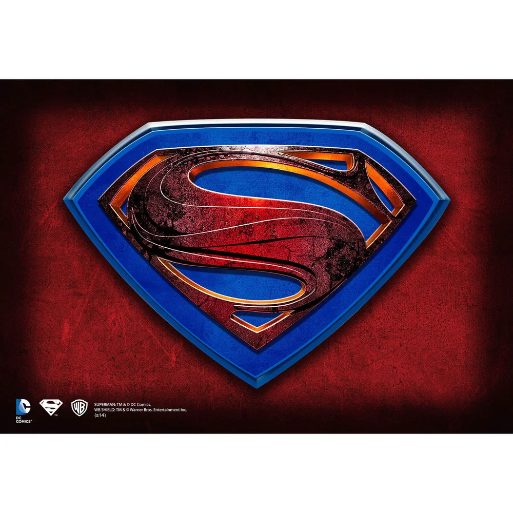 DC Comics Superman Man van Staal Muurplaquette Afbeelding 1