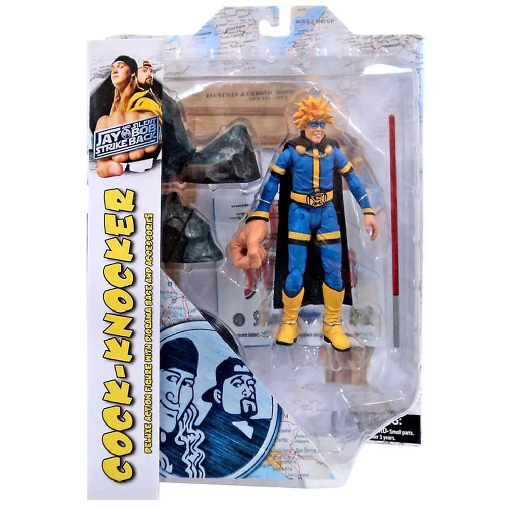 Diamond Select Jay en Silent Bob Strike Back Cock-Knocker Actiefiguur Afbeelding 1