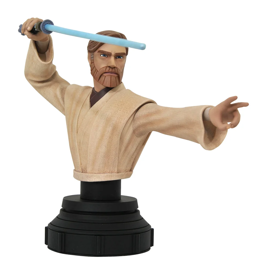 Gentle Giant Star Wars: The Clone Wars Obi Wan 1/7 Schaal Buste Afbeelding 1