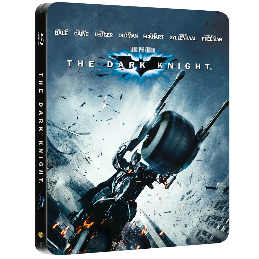 The Dark Knight - Zavvi Exclusive 2 Disc Blu-ray Steelbook Afbeelding 1