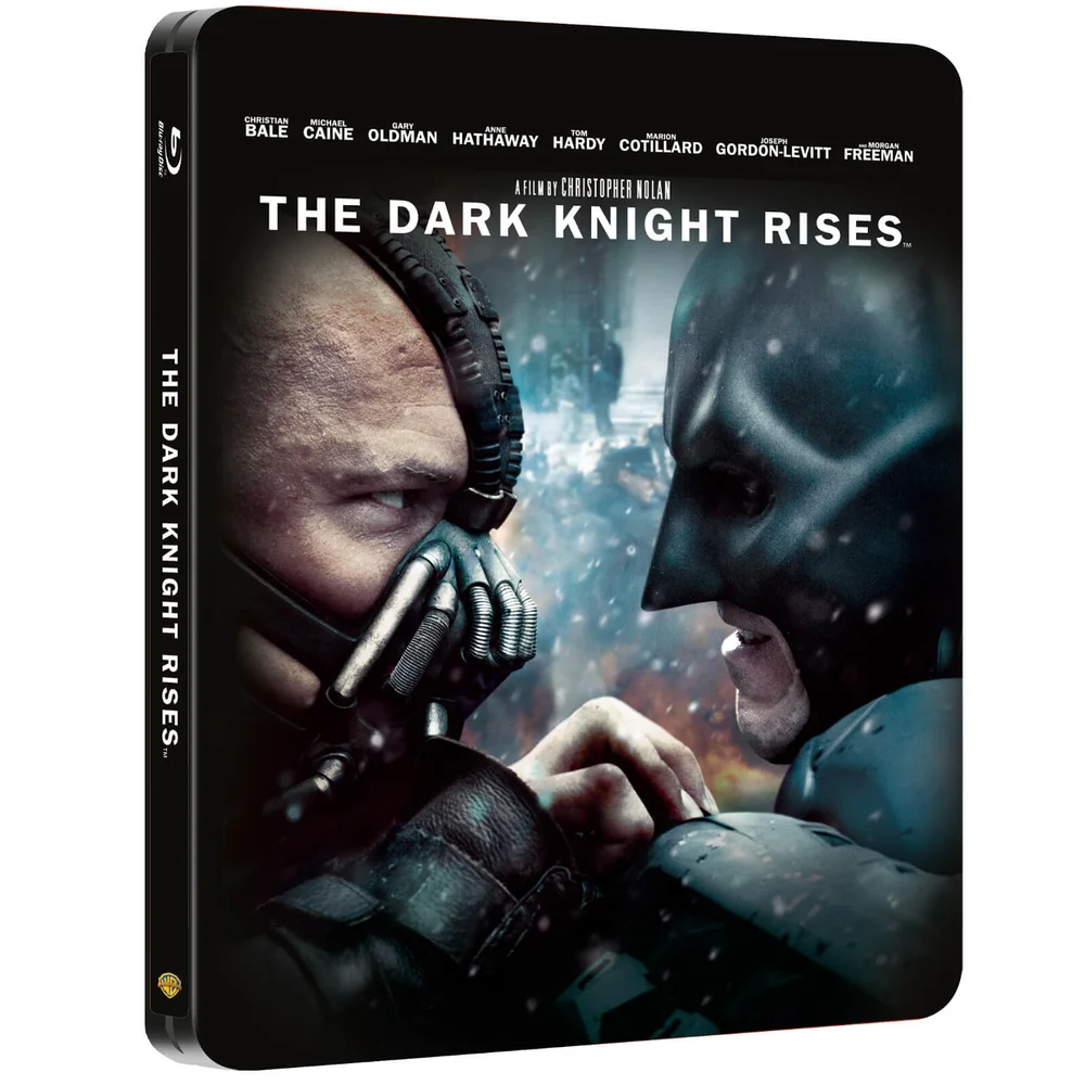 The Dark Knight Rises - Zavvi Exclusive 2 Disc Blu-ray Steelbook Afbeelding 1