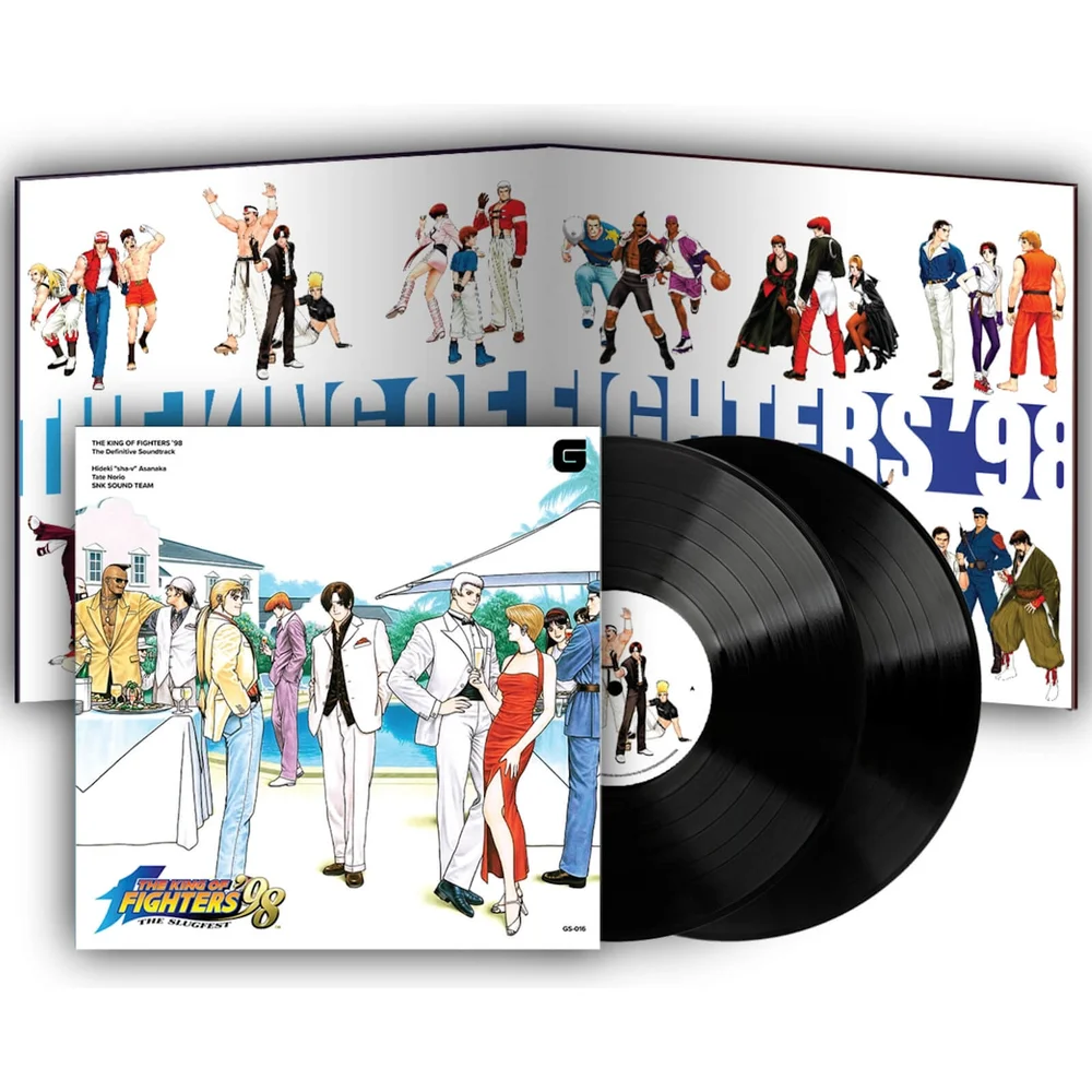 Brave Wave - The King of Fighters '98 (The Definitive Soundtrack) Vinyl 2LP Afbeelding 1