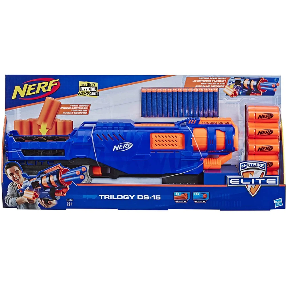 Nerf N-Strike Elite Trilogy DS 15 Blaster Afbeelding 1