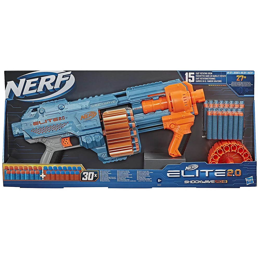 Nerf Elite 2.0 Shockwave RD 15 Blaster Afbeelding 1