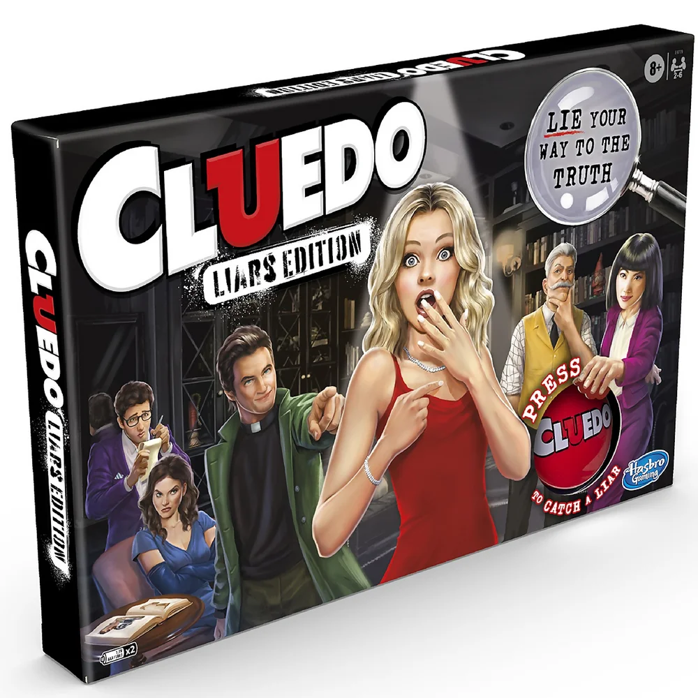 Cluedo Liars Editie Mysterie Bordspel Afbeelding 1