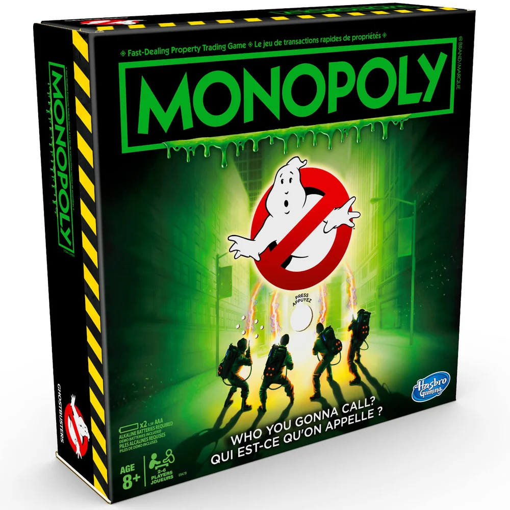 Monopoly Ghostbusters Bordspel Afbeelding 1