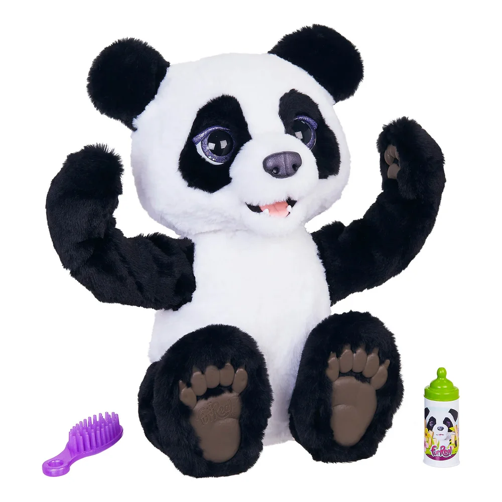 Furreal Friends Plum The Curious Panda Cub Toy Afbeelding 1