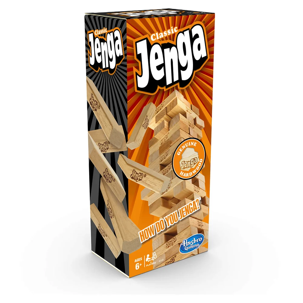 Jenga Klassiek Gezelschapsspel Afbeelding 1