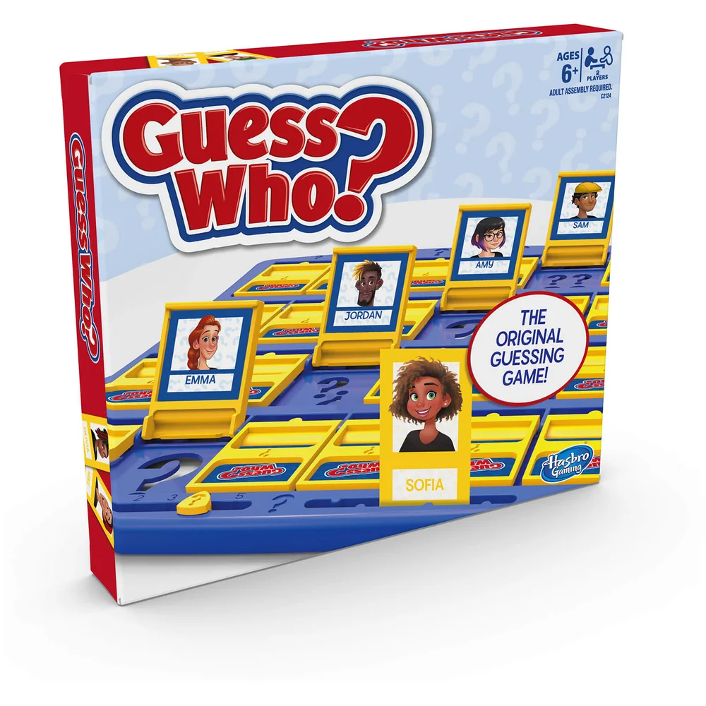 Guess Who Klassiek Bordspel Afbeelding 1