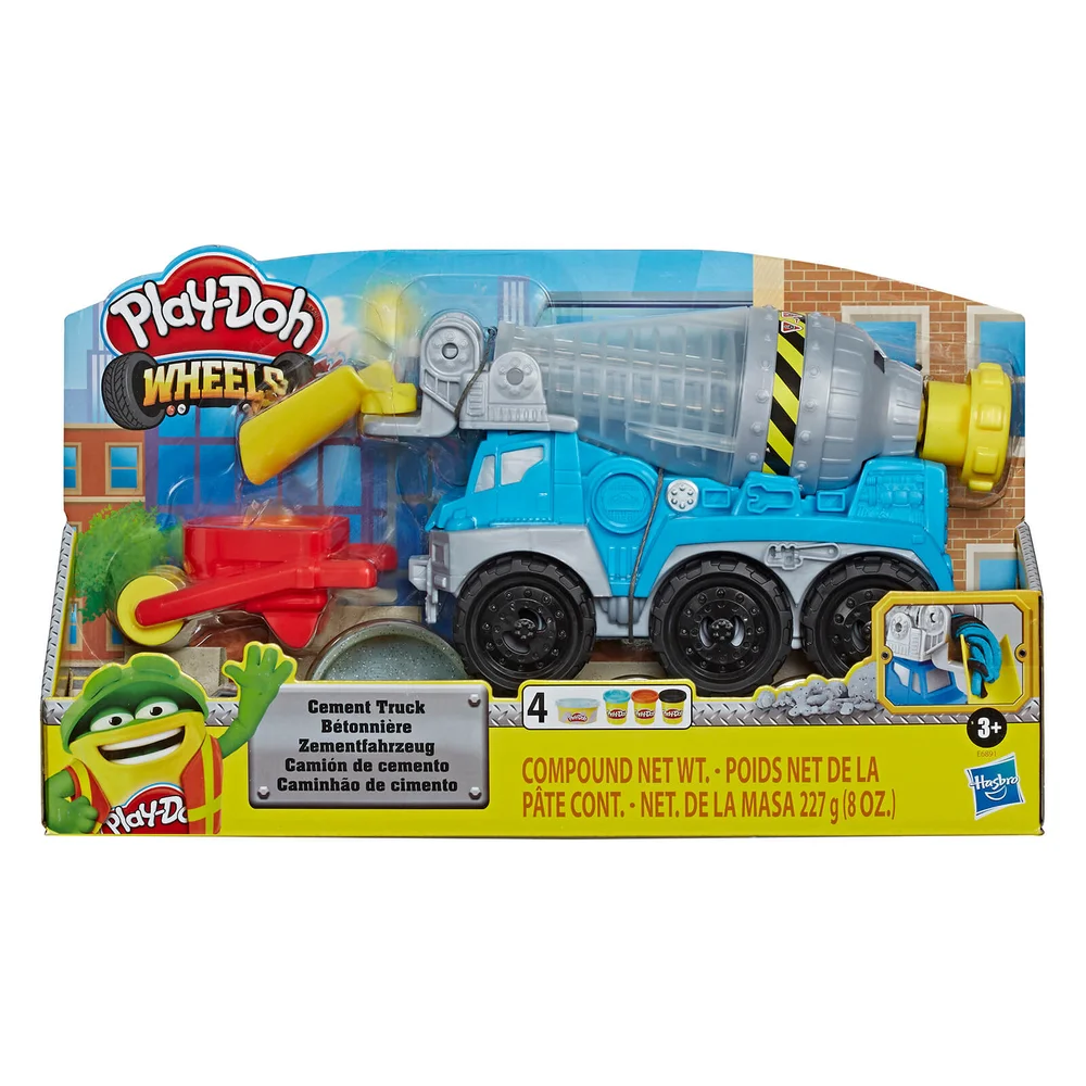 Play-Doh Cement Truck Speelset Afbeelding 1