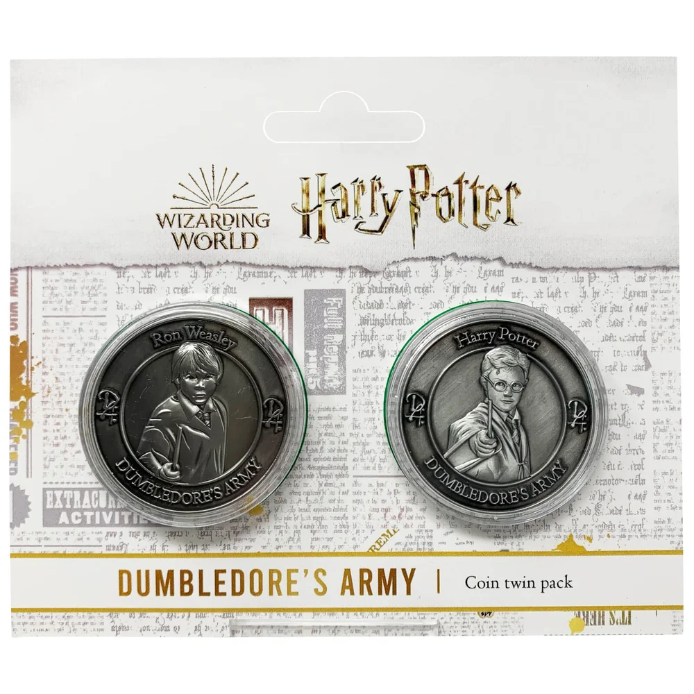 Harry Potter Perkamentus Leger Verzamelmunten Set : Harry en Ron Afbeelding 1