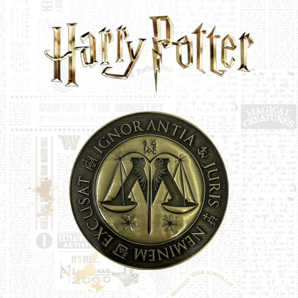 Harry Potter Limited Edition Medaillon - Ministerie van Toverkunst Afbeelding 1