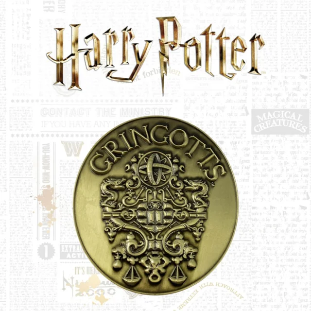 Harry Potter Limited Edition Medaillon - Gringotts Crest