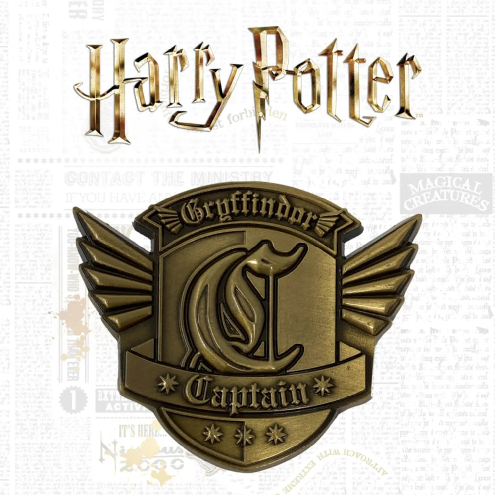 Harry Potter Limited Edition Medaillon - Kapitein van het Gryfindor Team Afbeelding 1