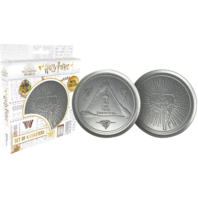 Harry Potter Metalen Drank Onderzetters