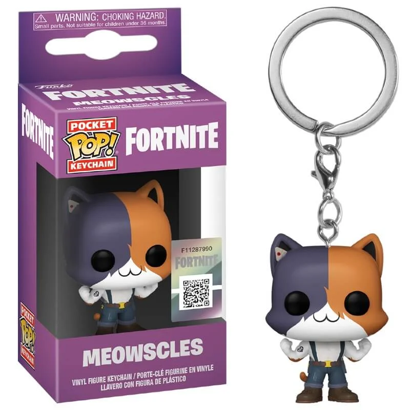 Fortnite Meowscles Pop! Sleutelhanger Afbeelding 1