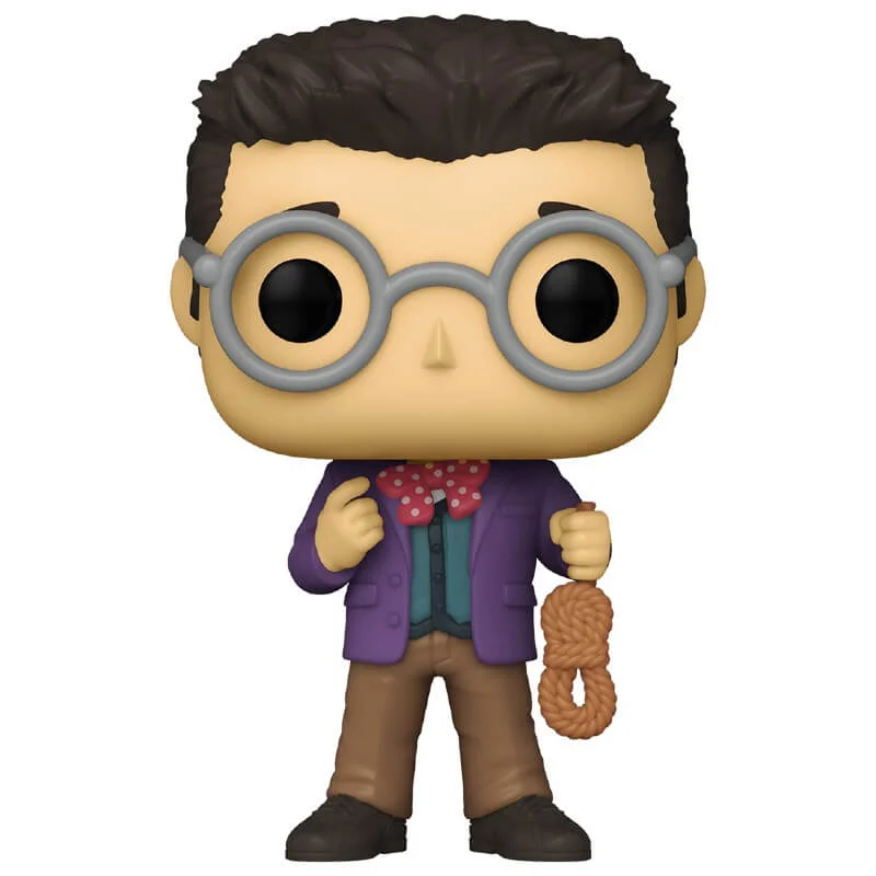 Clue Professor Plum met Touw Pop! Vinylfiguur Afbeelding 1