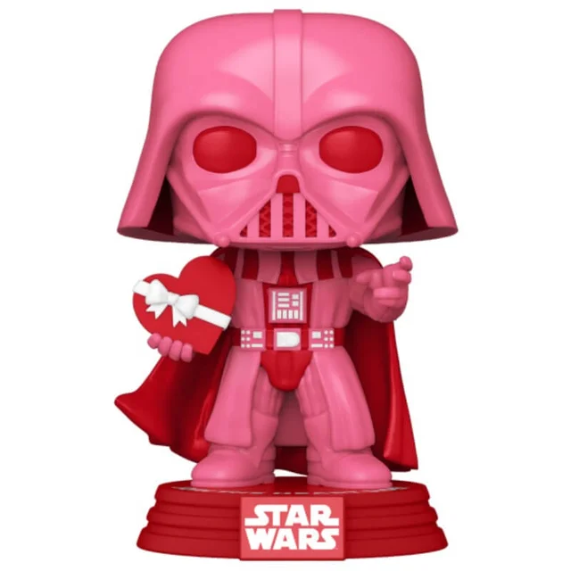 Star Wars Valentines Darth Vader met Hart Pop! Vinylfiguur