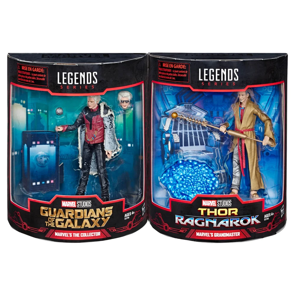 Hasbro Marvel Legends The Grandmaster And Collector 2 Pack - SDCC Exclusive Afbeelding 1