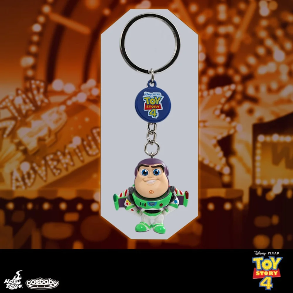 Hot Toys Cosbaby Toy Story 4 Buzz Lightyear Sleutelhanger Afbeelding 1