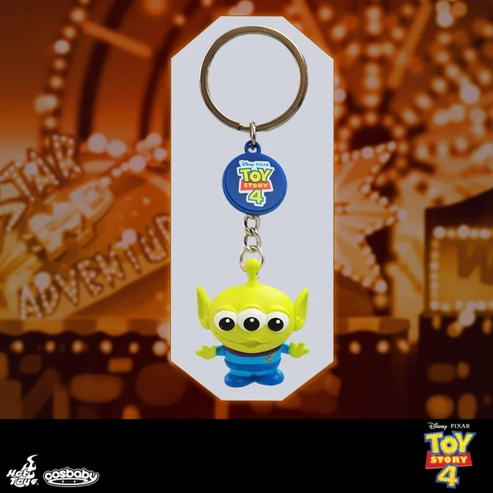 Hot Toys Cosbaby Toy Story Alien Sleutelhanger Afbeelding 1