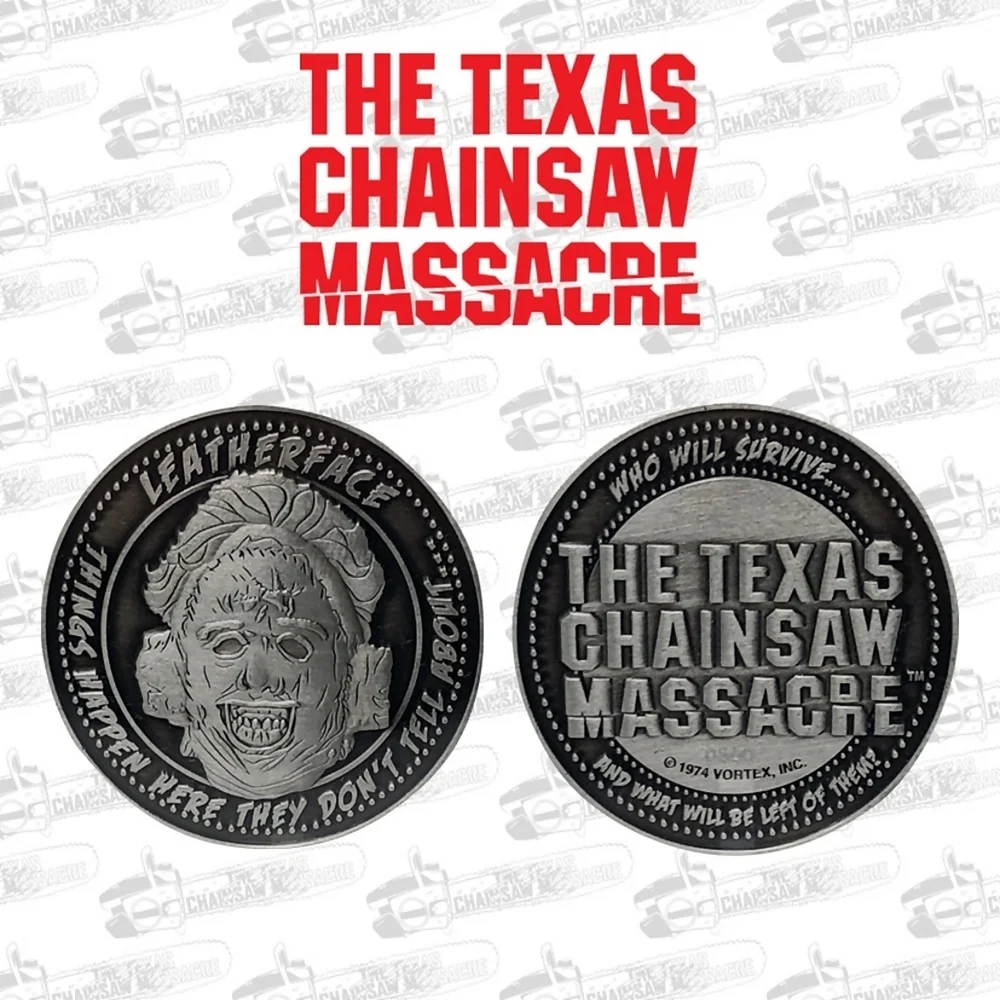 Texas Chainsaw Massacre Limited Edition Munt Afbeelding 1