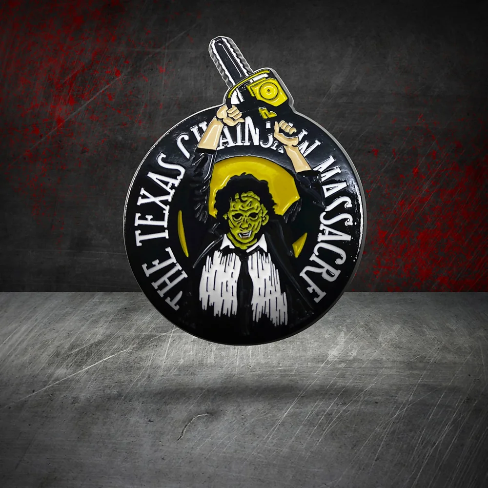 Texas Chainsaw Massacre Limited Edition Speld Badge Afbeelding 1