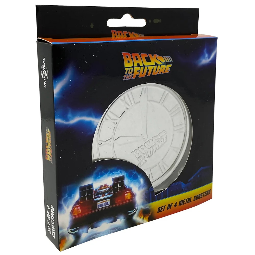 Back to the Future Drank Onderzetters Afbeelding 1