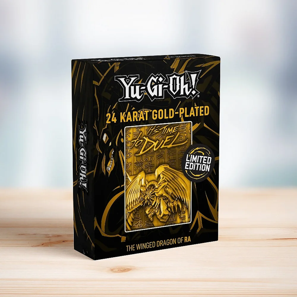 Yu-Gi-Oh! Limited Edition God Card - Gevleugelde Draak van Ra 24k vergulde editie Afbeelding 1