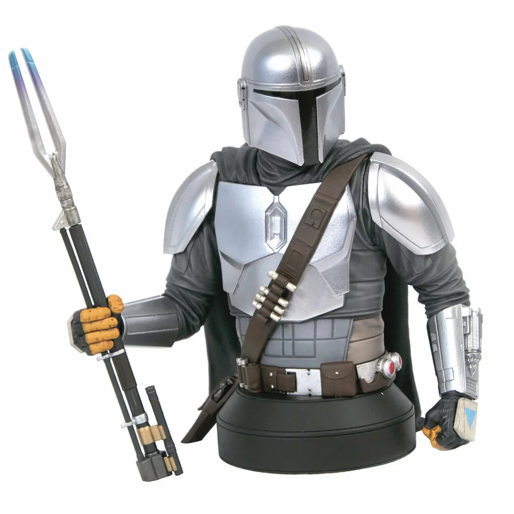 Diamond Select Gentle Giant Star Wars Mandalorian MK2 1/6 schaal buste - exclusief op SDCC Afbeelding 1
