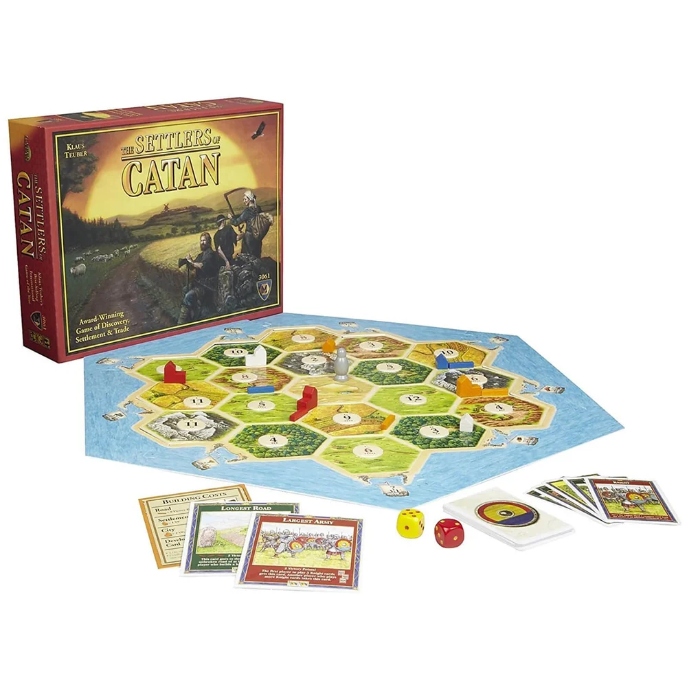 Het Kolonisten van Catan Bordspel Afbeelding 1