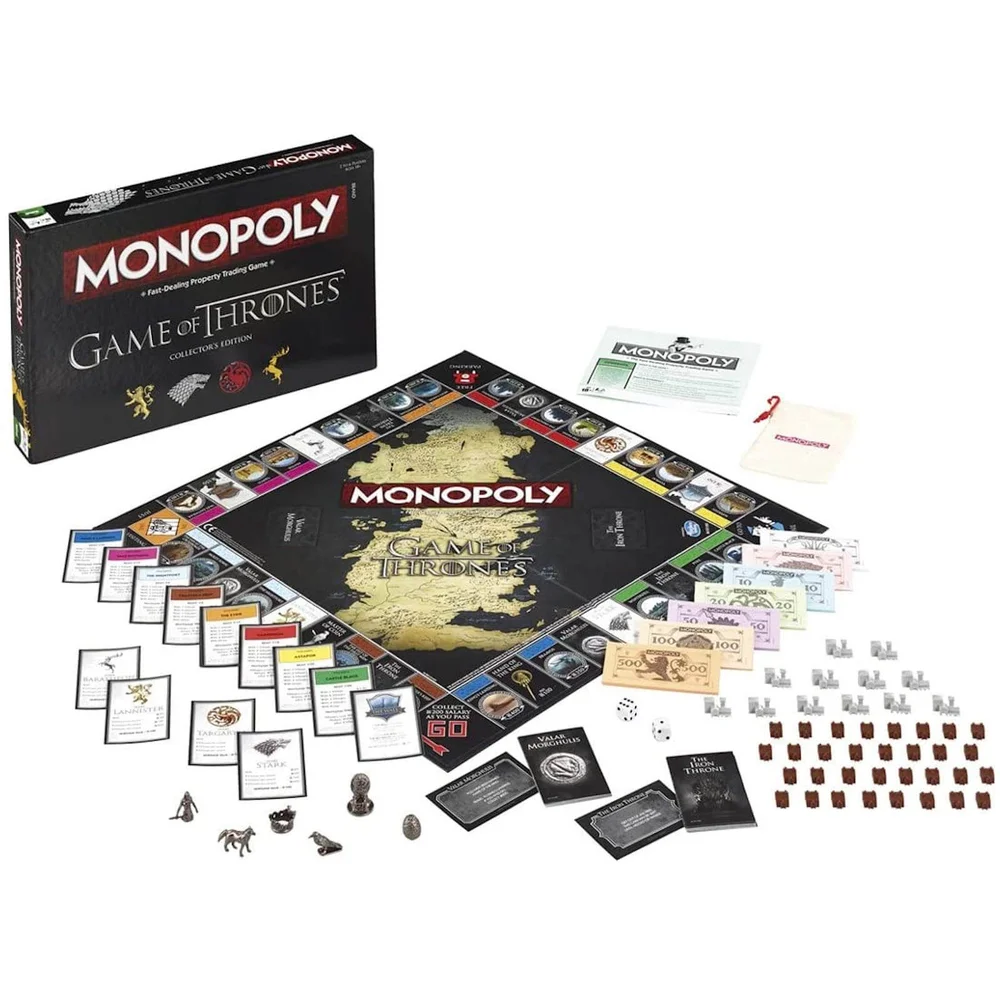 Monopoly Bordspel - Game of Thrones Editie Afbeelding 1